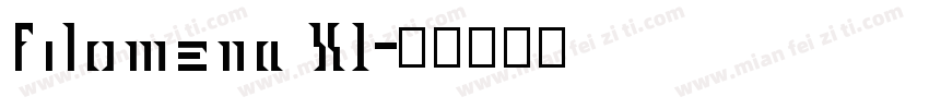 Filomena X1字体转换